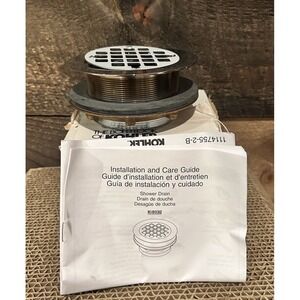 KOHLER K-9132-BN Shower Drain,‎ Vibrant Brushed Nickel